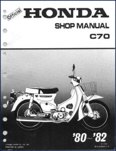 honda c70 1981 workshop manual, honda workshop manual, honda c70