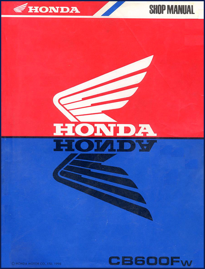 Honda CB600F 1998 Workshop Manual – OEM Factory Specs