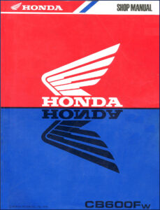 honda cb600fw 1998 service manual, honda service manual, honda cb600fw