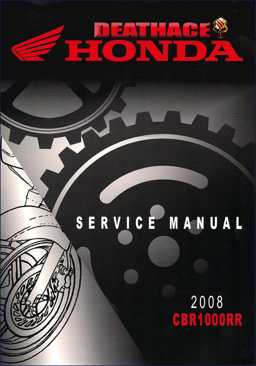 honda cbr1000rr 2008 service manual, honda service manual, honda cbr1000rr