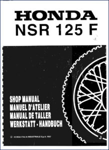 honda nsr 125 f 1987 workshop manual, honda workshop manual, honda nsr
