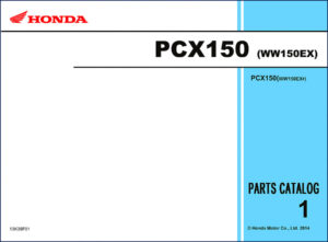 honda pcx150, ww150ex 2014 parts catalog, honda parts catalog, honda pcx150,