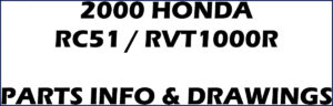 honda rc51 rvt1000r 2000 parts catalog, honda parts catalog, honda rc51