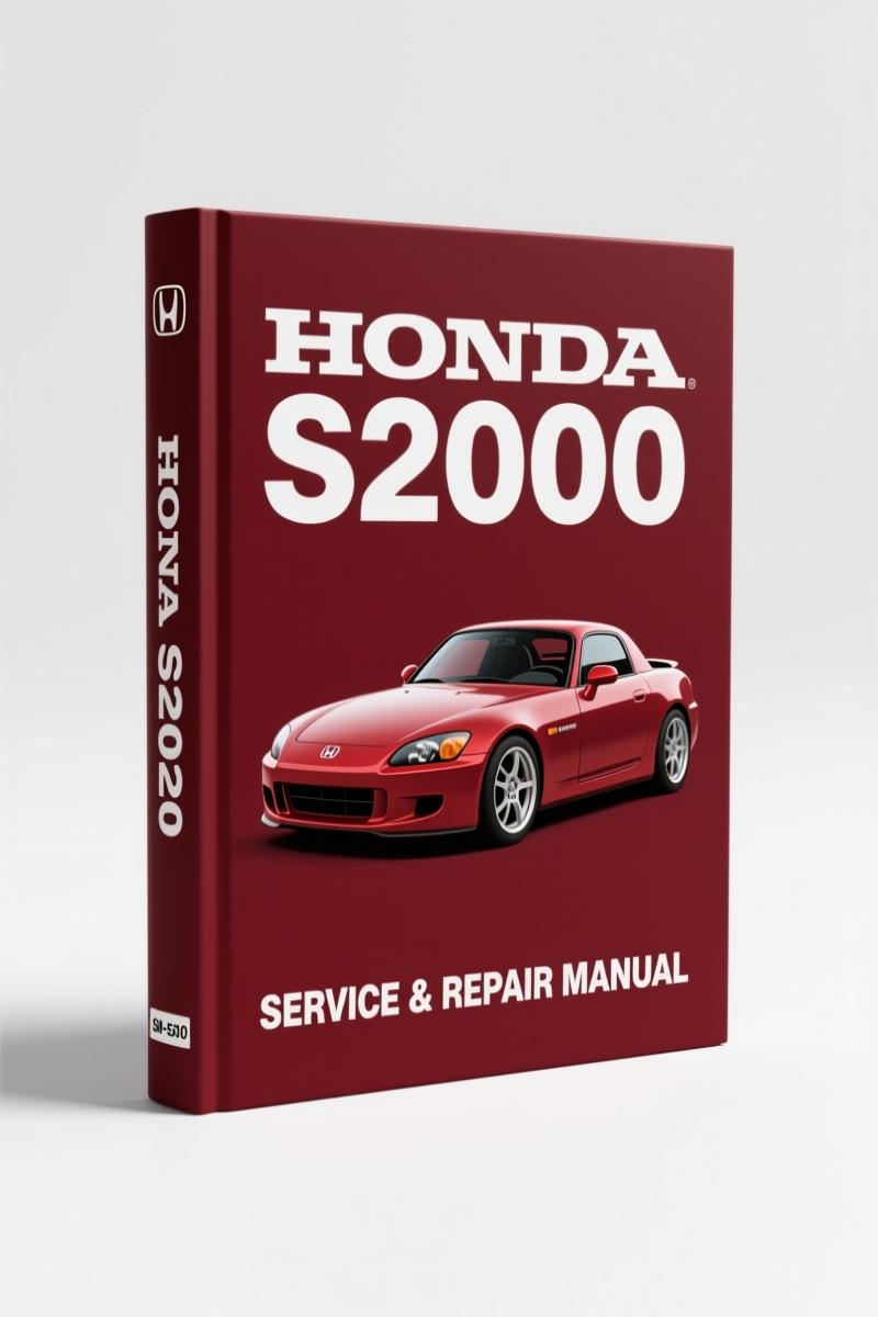 honda s2000 service manual, honda service manual, honda s2000