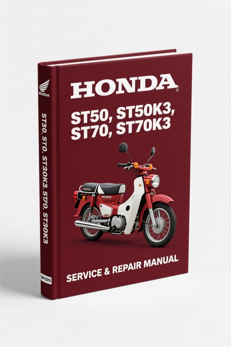honda st50/st70 parts catalog, honda parts catalog, honda st50/st70