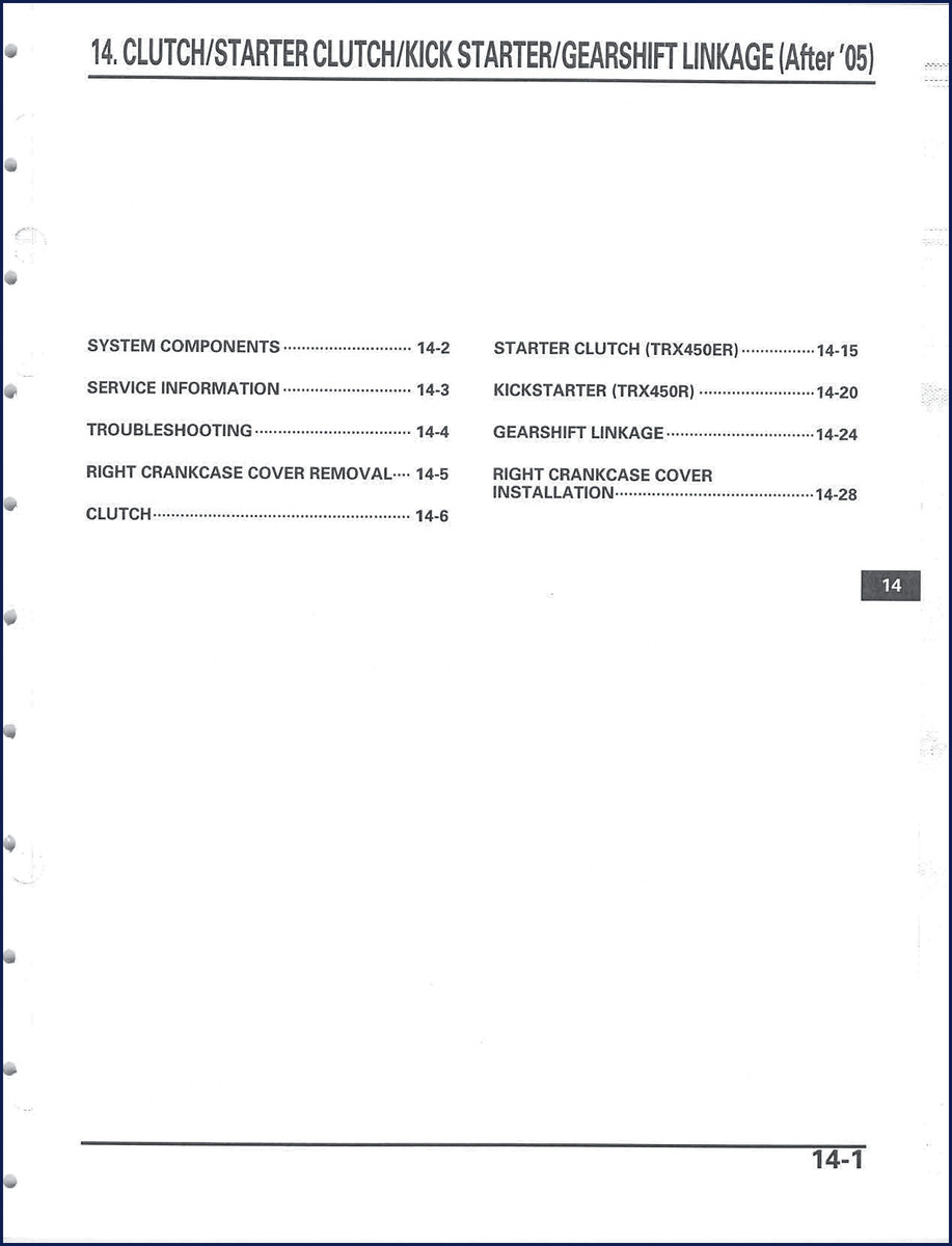 honda trx450er, trx450r service manual, honda service manual, honda trx450er,