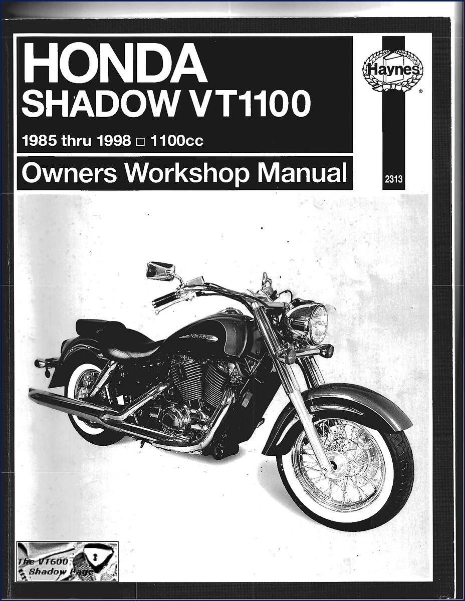 honda vt1100 workshop manual, honda workshop manual, honda vt1100