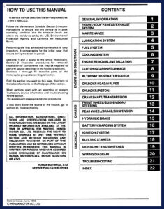 honda vt600c 1998 service manual, honda service manual, honda vt600c