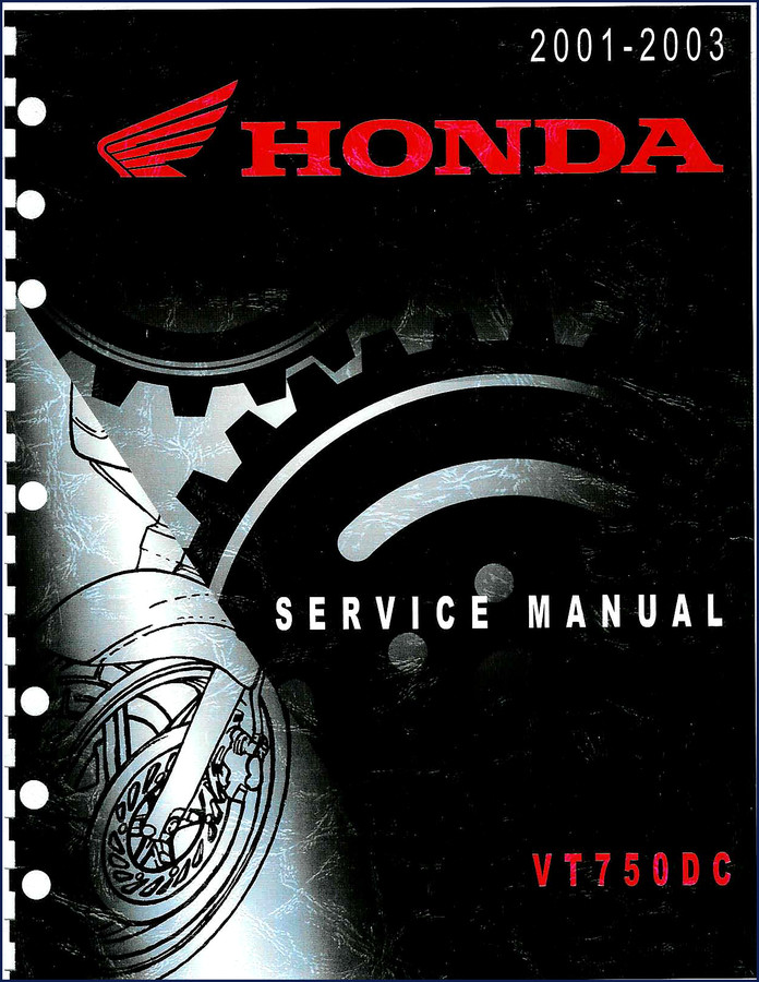 honda vt750dc 2001 service manual, honda service manual, honda vt750dc