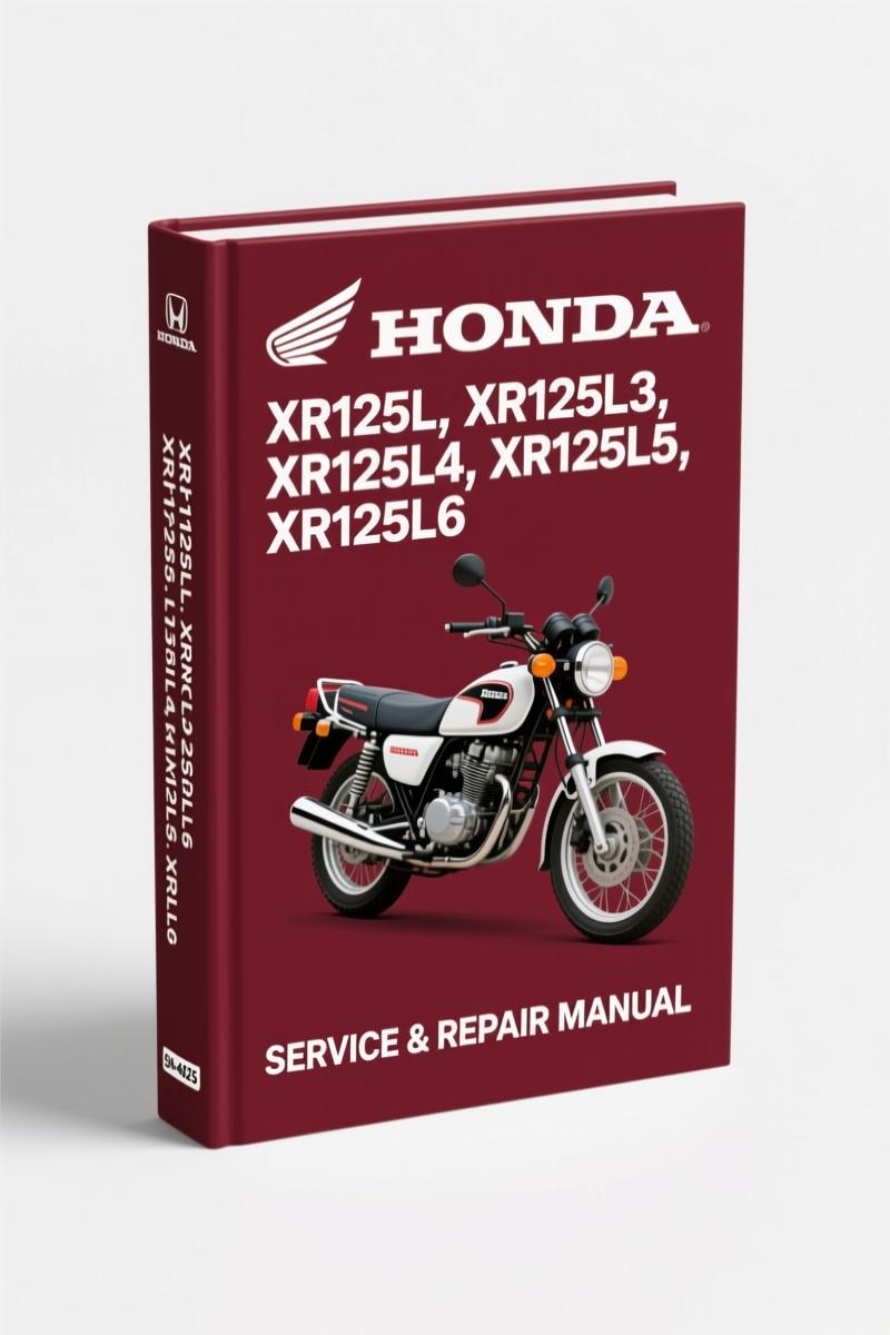 honda xr125l, xr125l3, honda manual, honda xr125l,