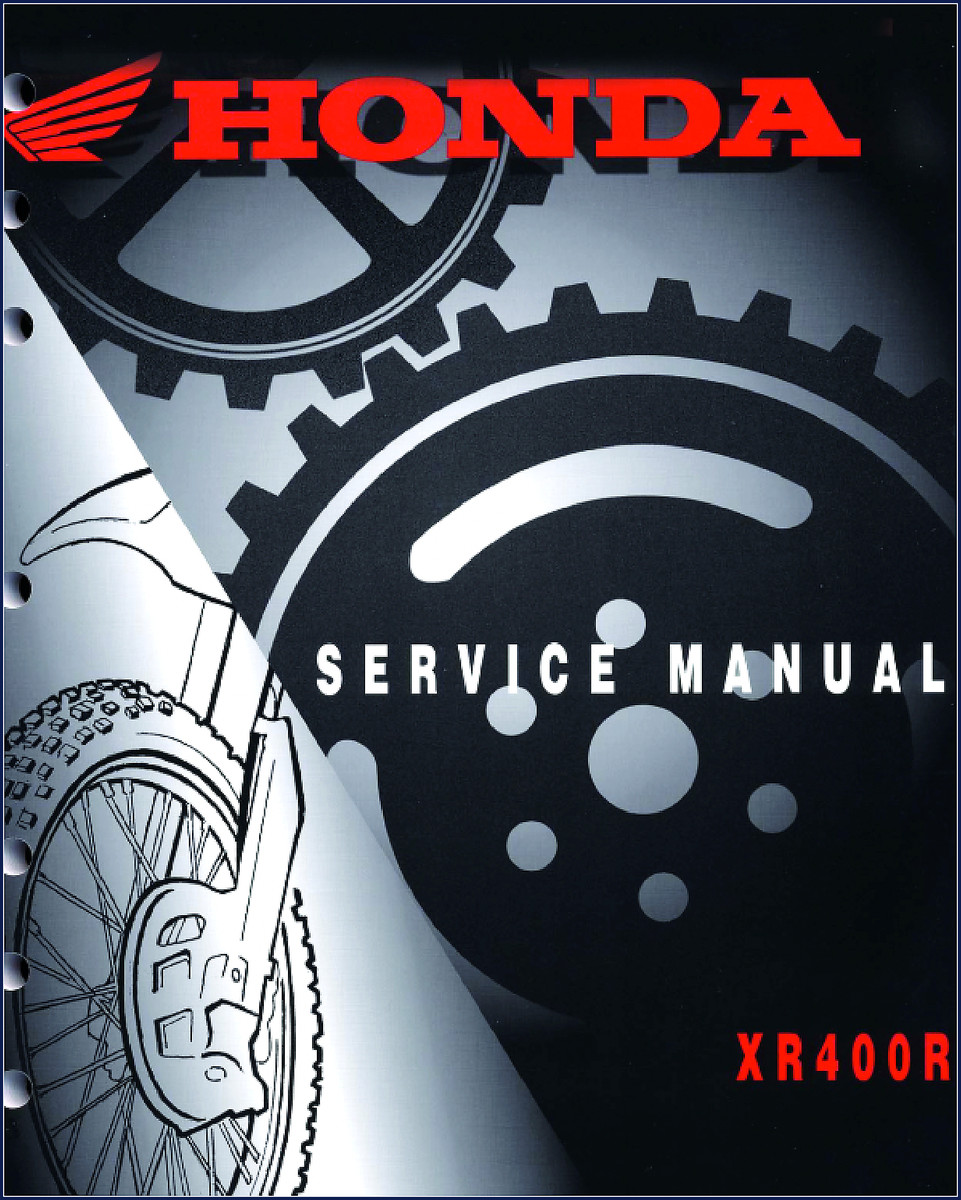 honda xr400r service manual, honda service manual, honda xr400r