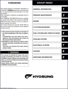 hyosung ms3 125 ms3 250 service manual, hyosung service manual, hyosung ms3