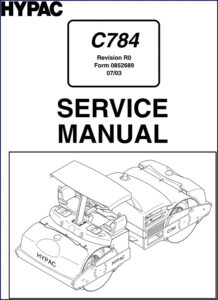 hypac c784 2003 service manual, hypac service manual, hypac c784