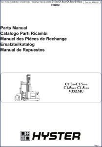hyster c1.380 c1.5swb c1.5mwb c1.5lwb v35zmu parts catalog, hyster parts catalog, hyster c1.380