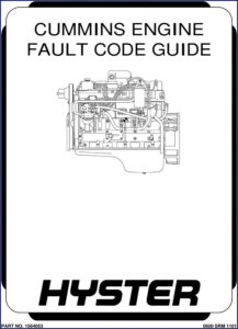 hyster cummins engine 2015 diagnostics manual, hyster manual, hyster cummins