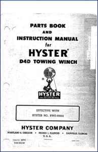hyster d4d parts catalog, hyster parts catalog, hyster d4d