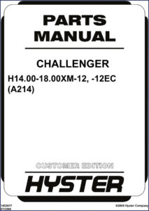 hyster h14.00, hyster manual