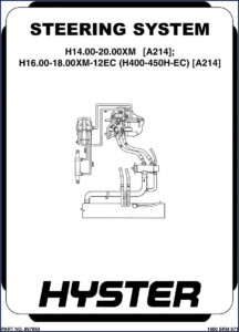 hyster h14.00xm, h20.00xm, h16.00xm, hyster manual, hyster h14.00xm,