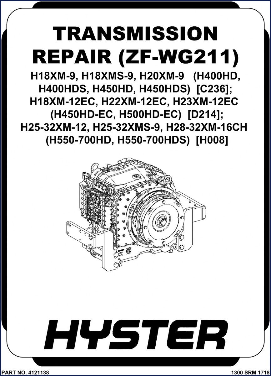 hyster h18xm, hyster manual