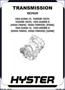 hyster h25xm, hyster manual