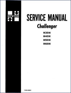 hyster h30h h40h h50h h60h service manual, hyster service manual, hyster h30h