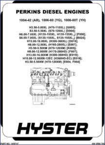 hyster h70 h110 s70 s120 h135 service manual, hyster service manual, hyster h70