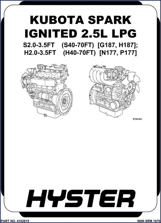 hyster s2.0ft, s3.5ft, s2.5ft, s3.0ft service manual, hyster service manual, hyster s2.0ft,