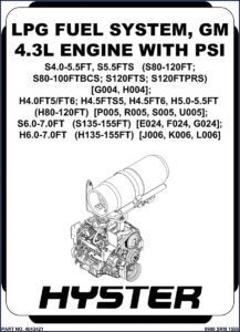hyster s4.0ft s5.5ft s5.5fts h4.0ft5 h4.5fts5 service manual, hyster service manual, hyster s4.0ft