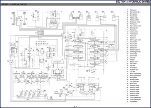hyundai 130w hydraulic schematic, hyundai manual, hyundai 130w