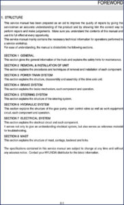 hyundai 15bcs, 18bcs, 20bcs service manual, hyundai service manual, hyundai 15bcs,