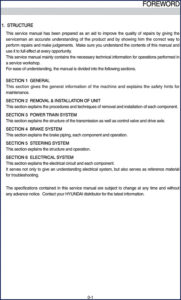 hyundai 15p, 40t service manual, hyundai service manual, hyundai 15p,