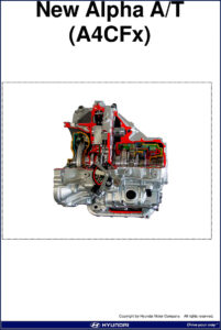 hyundai alpha a/t service manual, hyundai service manual, hyundai alpha