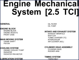 hyundai d4bh technical manual, hyundai manual, hyundai d4bh