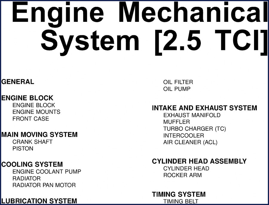 hyundai d4bh technical manual, hyundai manual, hyundai d4bh