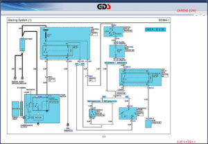 hyundai d4ea, g4ka, g4fc 2010 electrical schematic, hyundai manual, hyundai d4ea,
