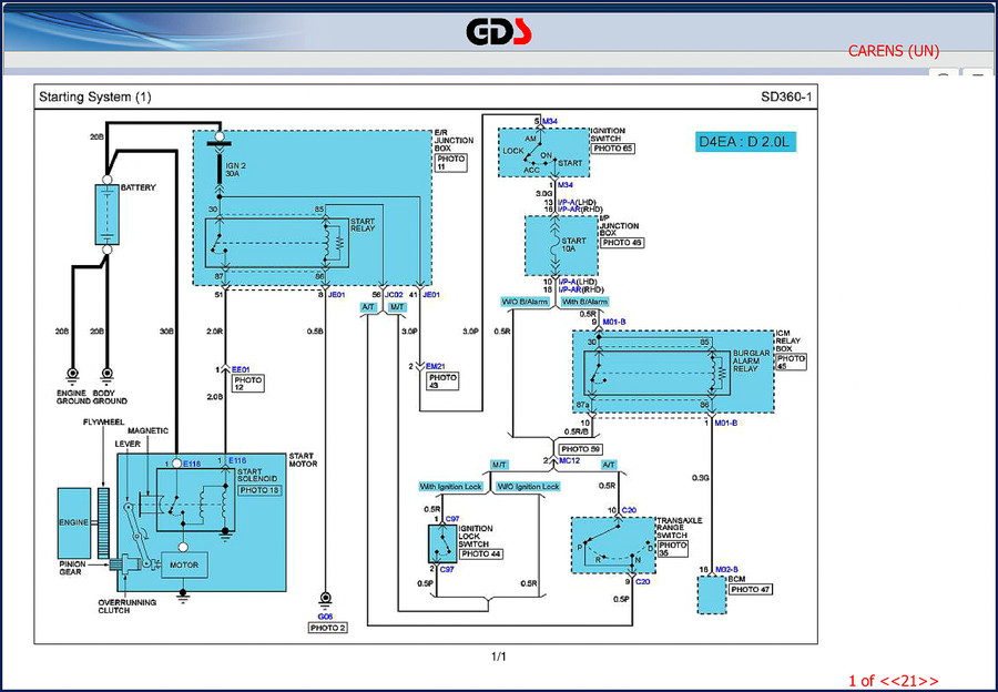 hyundai d4ea, g4ka, g4fc 2010 electrical schematic, hyundai manual, hyundai d4ea,