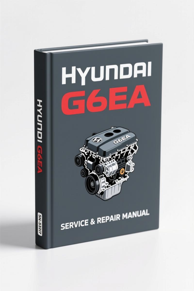 hyundai g6ea service manual, hyundai service manual, hyundai g6ea
