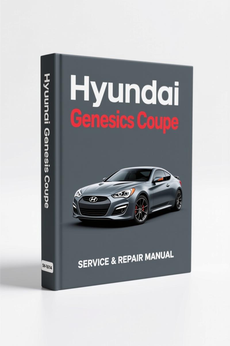 hyundai genesis coupe technical manual, hyundai manual, hyundai genesis