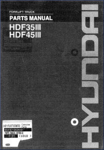 hyundai hdf35iii, hdf45iii parts catalog, hyundai parts catalog, hyundai hdf35iii,