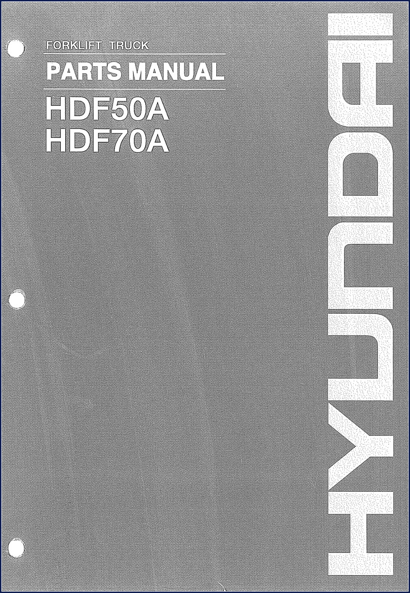 hyundai hdf50a, hdf70a parts catalog, hyundai parts catalog, hyundai hdf50a,