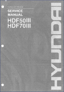 hyundai hdf50iii, hdf70iii service manual, hyundai service manual, hyundai hdf50iii,