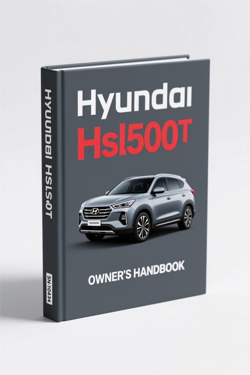 hyundai hsl500t operators manual, hyundai manual, hyundai hsl500t