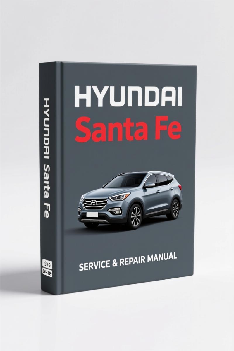 hyundai santa fe workshop manual, hyundai workshop manual, hyundai santa