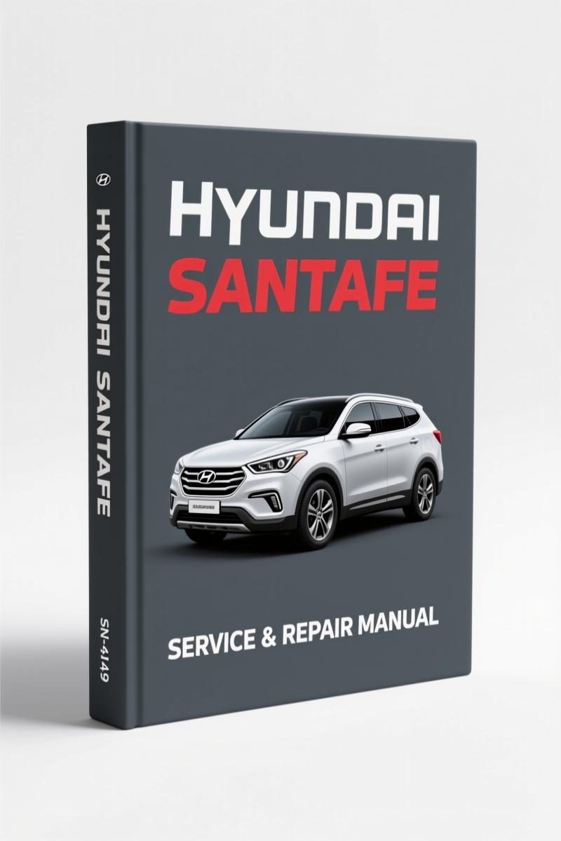 hyundai santafe 2009 technical manual, hyundai manual, hyundai santafe