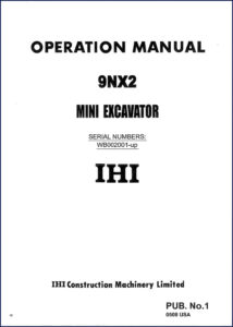 ihimer 9nx2 operators manual, ihimer manual, ihimer 9nx2