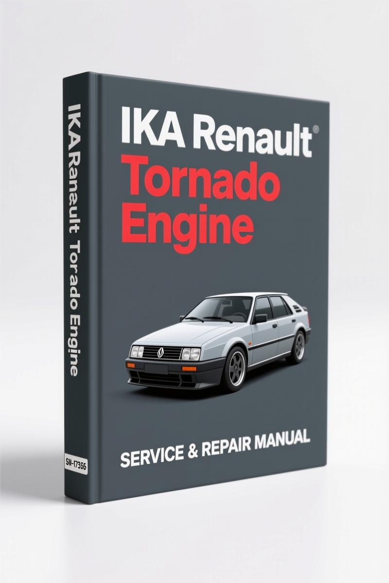 IKA Renault Tornado Engine Workshop Manual cover - factory service manual for the Torneo motor, 110 pages, OEM document