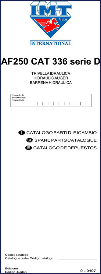 imt af250, 336 2007 parts catalog, imt parts catalog, imt af250,