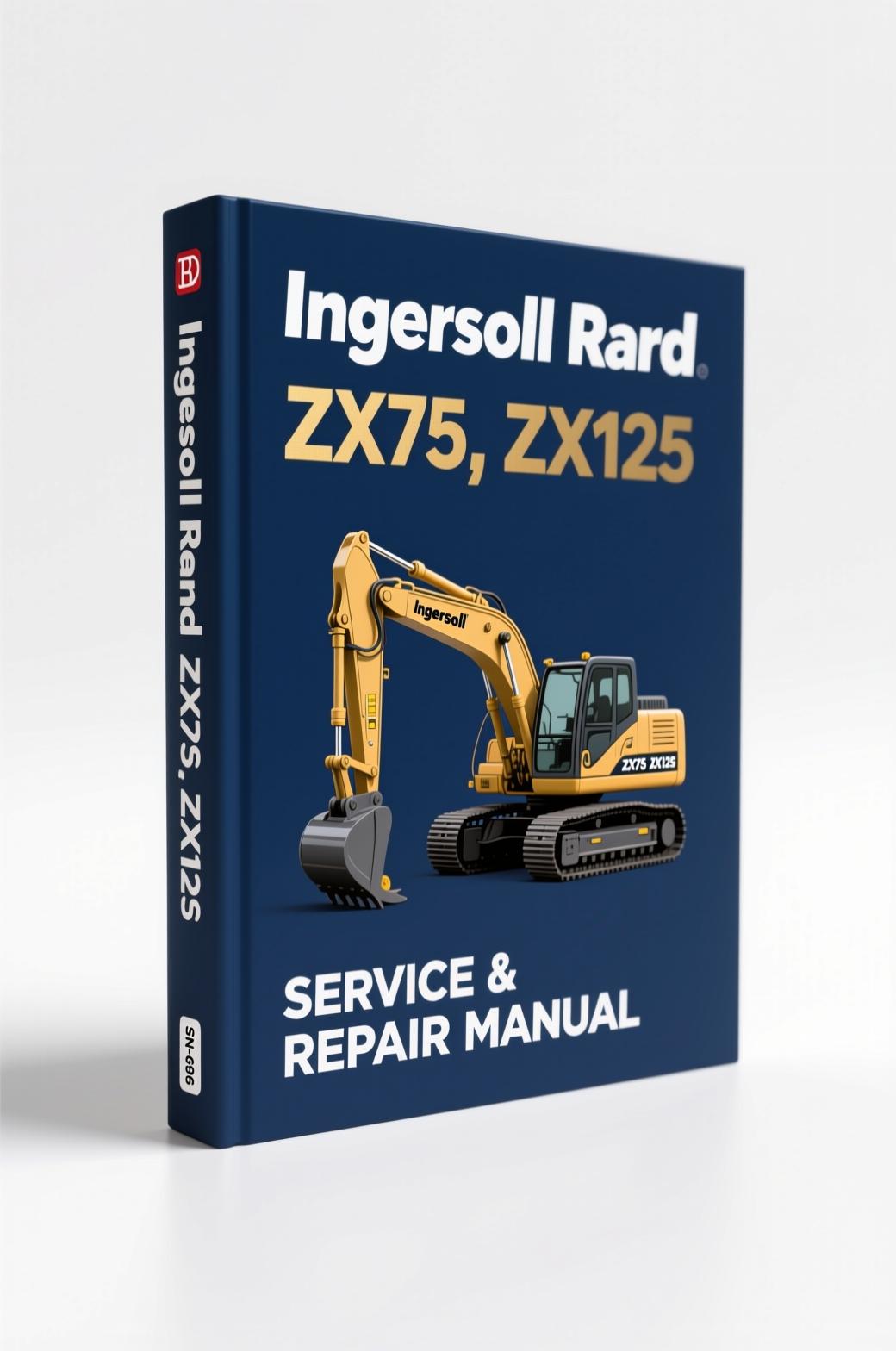 ingersoll rand zx75, zx125 2006 service manual, ingersoll rand service manual, ingersoll rand rand