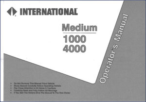 1999 operators manual, manual,  operators