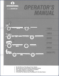 1991 operators manual for international 1462, manual,  operators